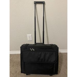 Solo Classic Collection 16 Inch‎ Laptop Rolling Catalog Case Black Pv78-4